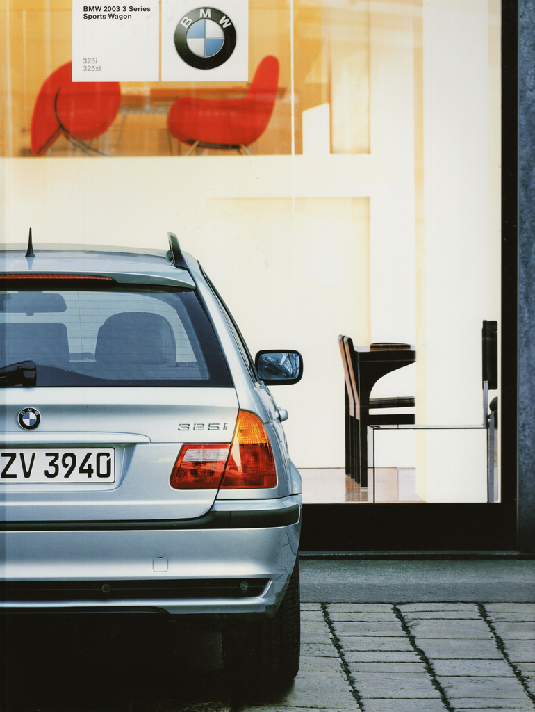 BMW-E46 Touring, 2003-Dealership-Sales-Brochure