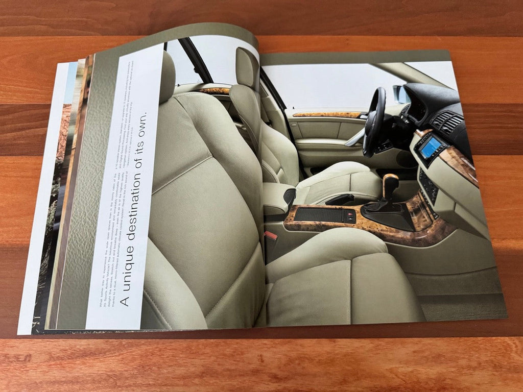 BMW-E53 X5, 2001-Dealership-Sales-Brochure