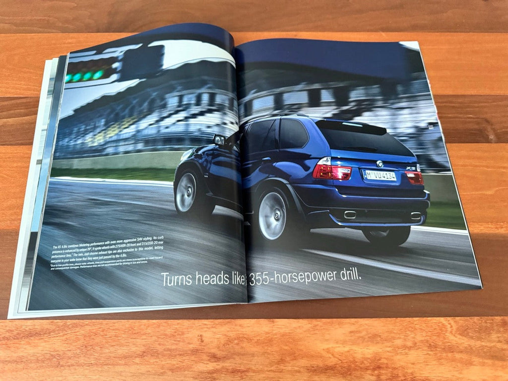 BMW-E53 X5, 2005-Dealership-Sales-Brochure