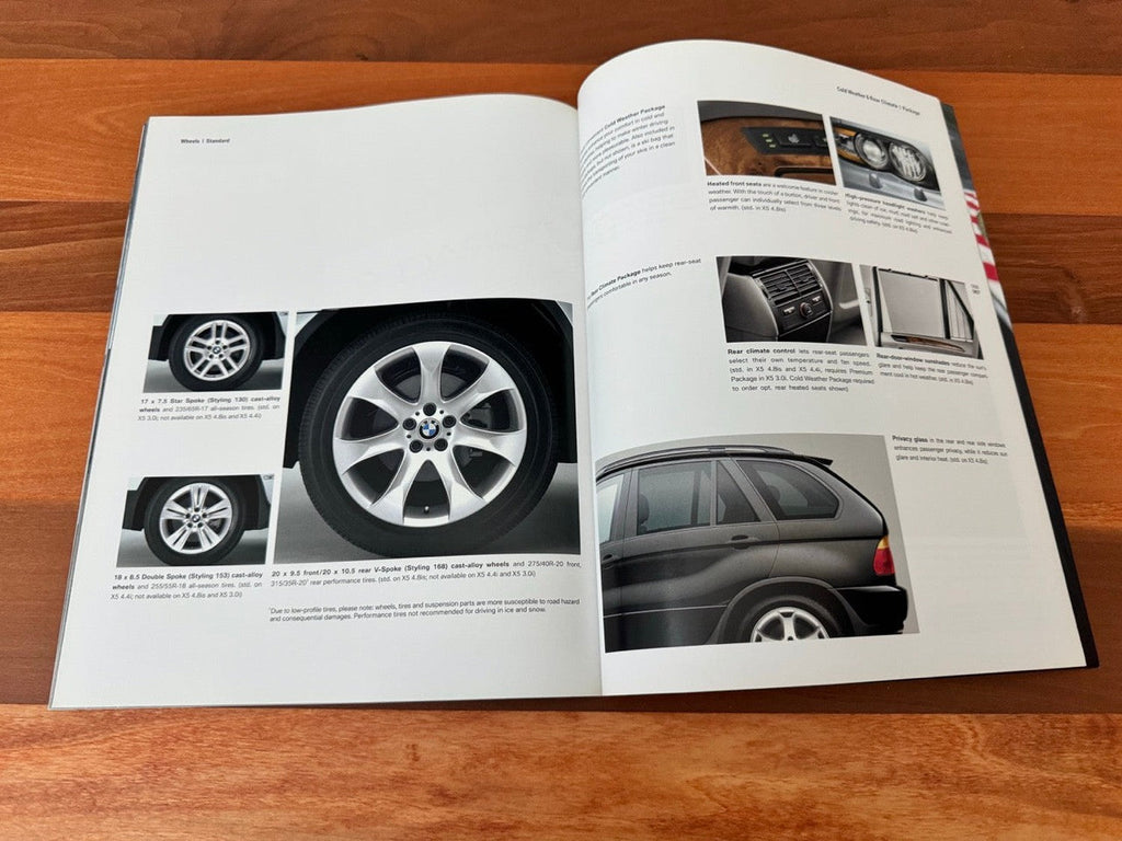 BMW-E53 X5, 2005-Dealership-Sales-Brochure