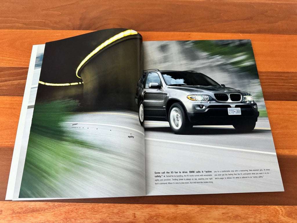 BMW-E53 X5, 2005-Dealership-Sales-Brochure