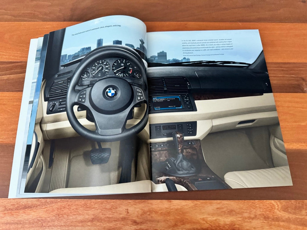 BMW-E53 X5, 2005-Dealership-Sales-Brochure