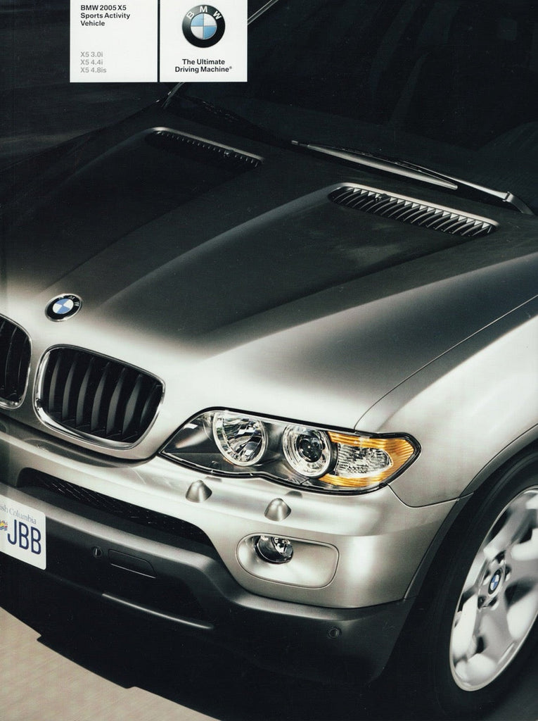 BMW-E53 X5, 2005-Dealership-Sales-Brochure