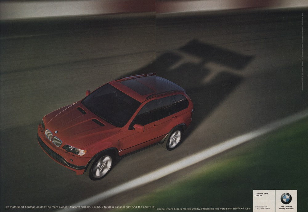 BMW-E53 X5 4.6is Motorsport Heritage-Magazine-Ad