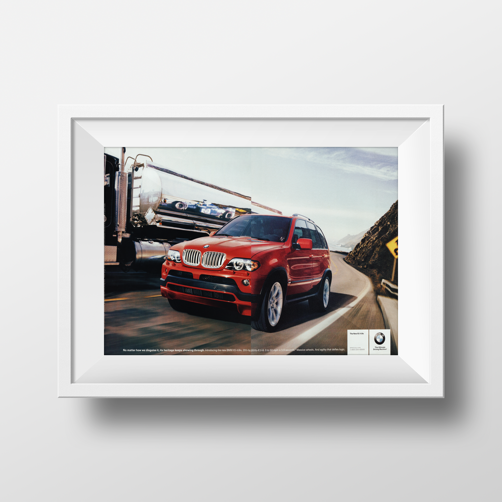 BMW-E53 X5 4.8is Agility That Defies Logic-Vintage-Print-Magazine-Ad-BIMMERtips.com