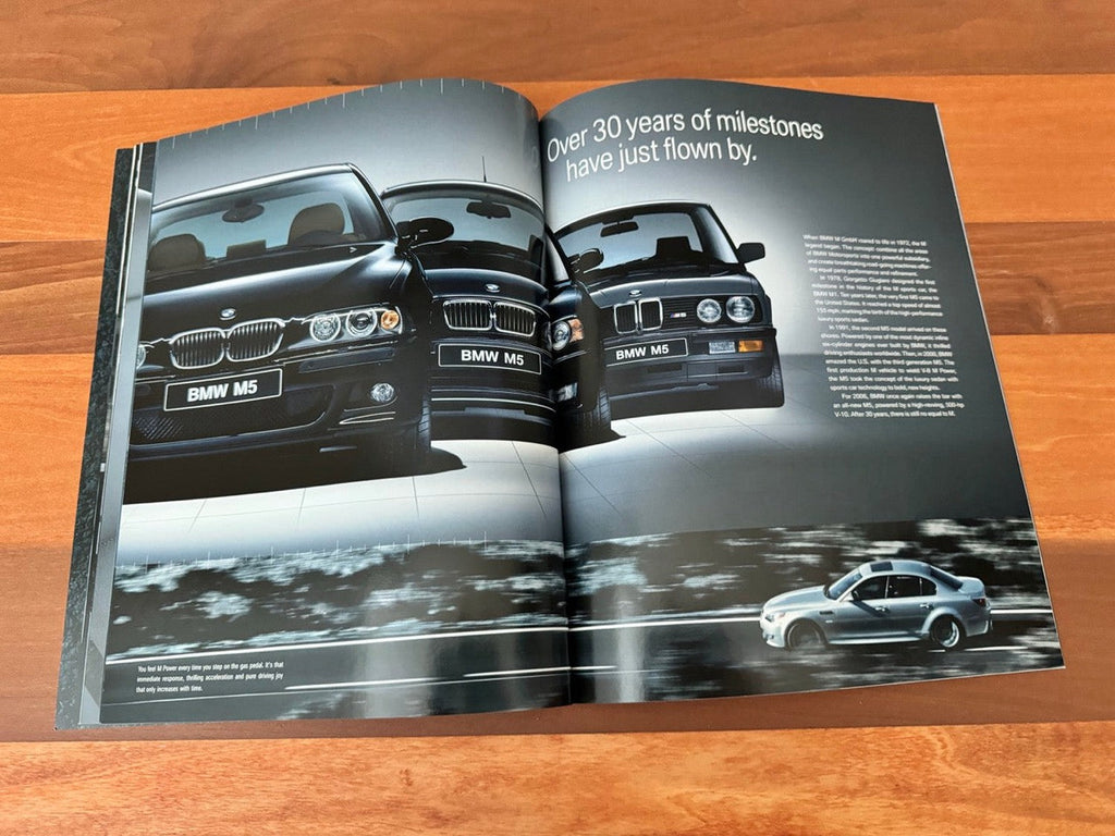 BMW-E60 M5, 2006-Dealership-Sales-Brochure