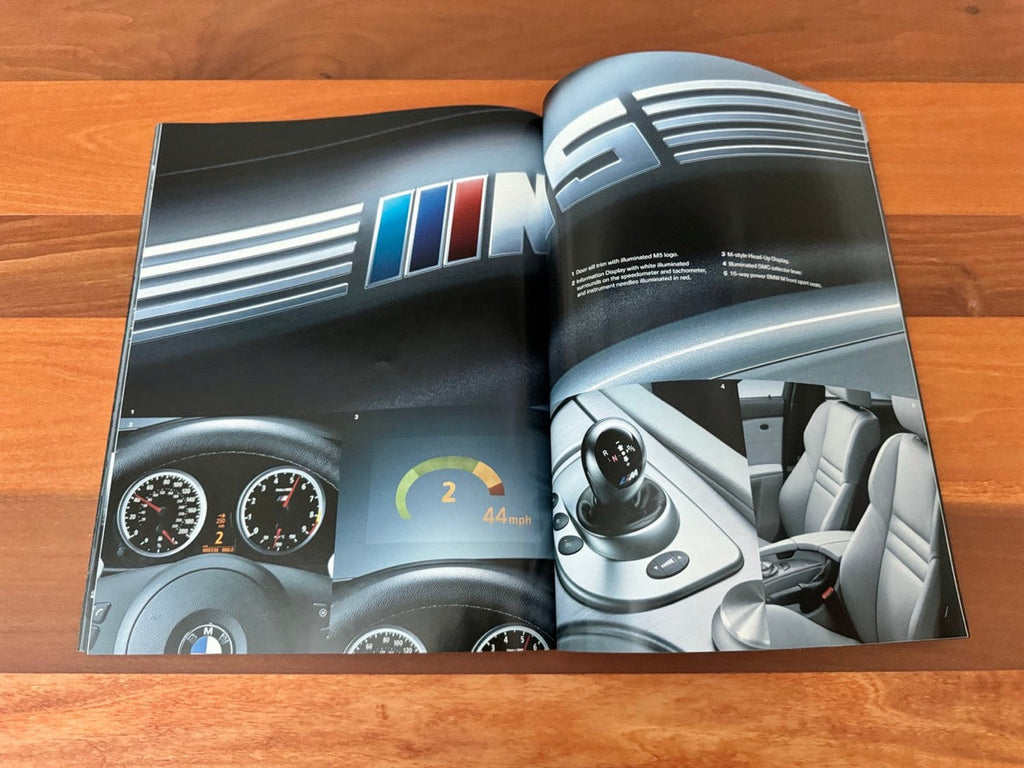 BMW-E60 M5, 2006-Dealership-Sales-Brochure