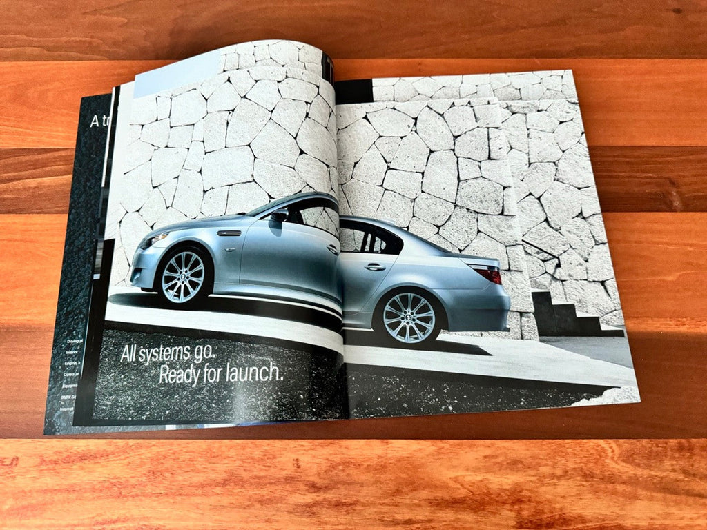 BMW-E60 M5, 2006-Dealership-Sales-Brochure