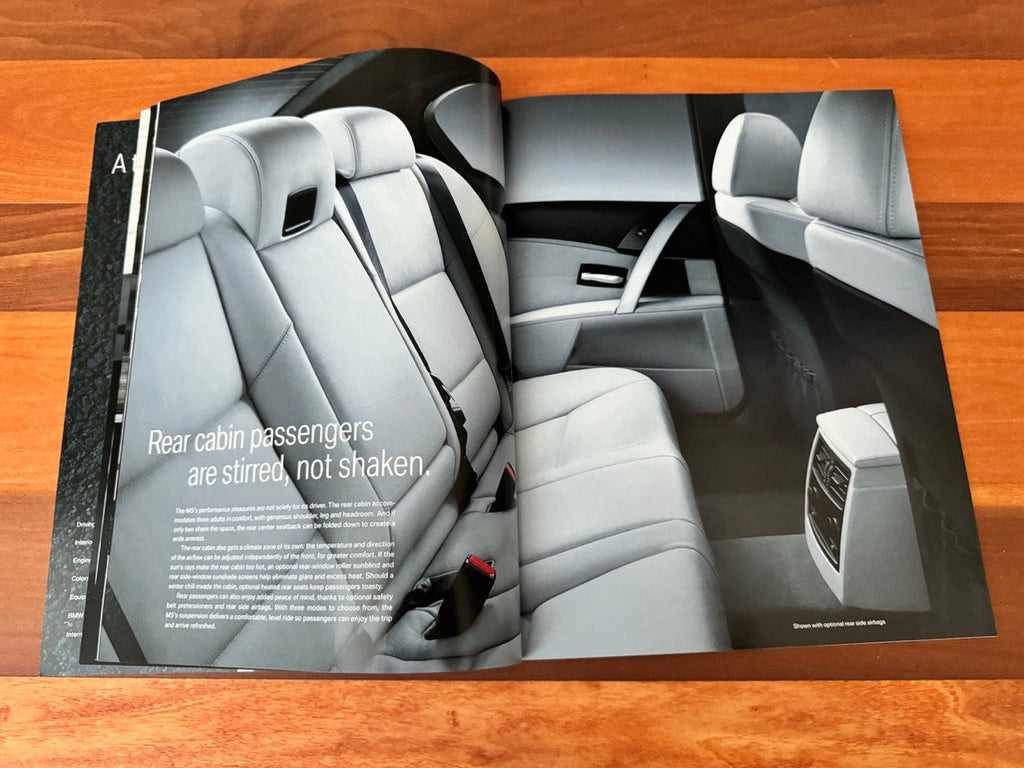 BMW-E60 M5, 2006-Dealership-Sales-Brochure