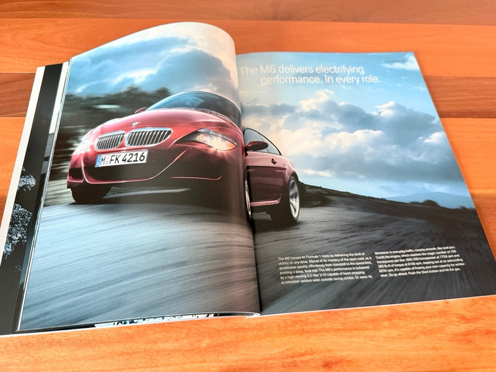 BMW-E60 M5 2008, E63 & E64 M6, 2007-Dealership-Sales-Brochure