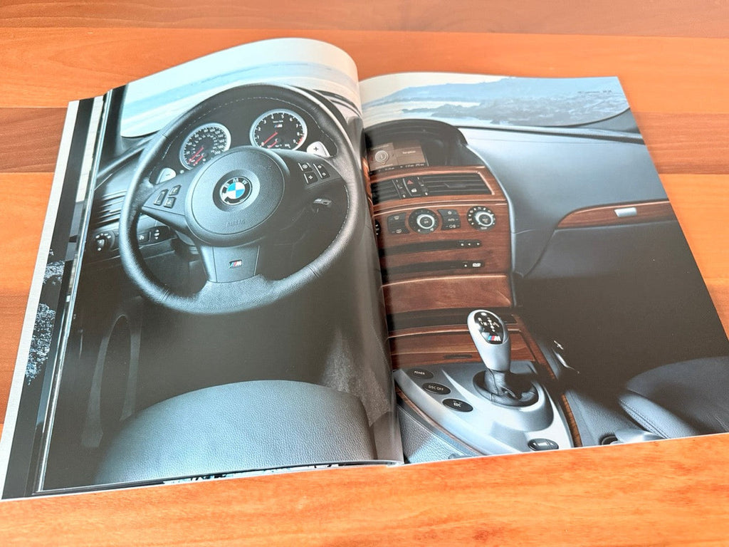 BMW-E60 M5 2008, E63 & E64 M6, 2007-Dealership-Sales-Brochure