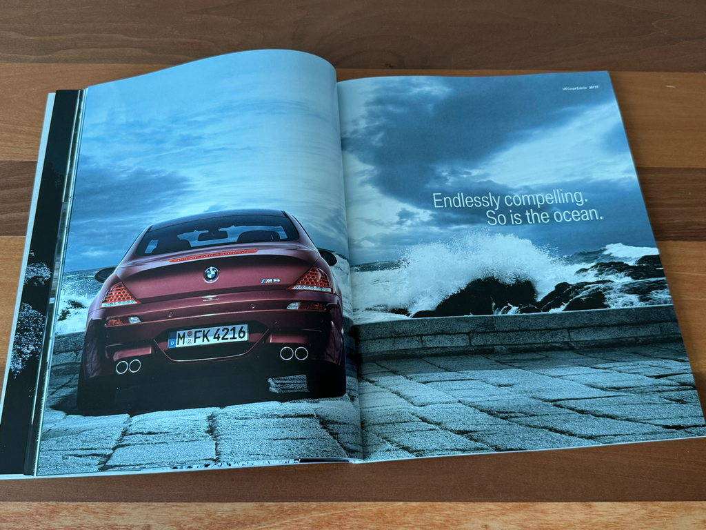 BMW-E60 M5 2008, E63 & E64 M6, 2008-Dealership-Sales-Brochure