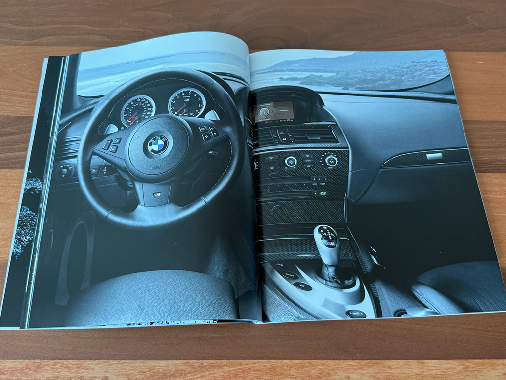 BMW-E60 M5 2008, E63 & E64 M6, 2008-Dealership-Sales-Brochure