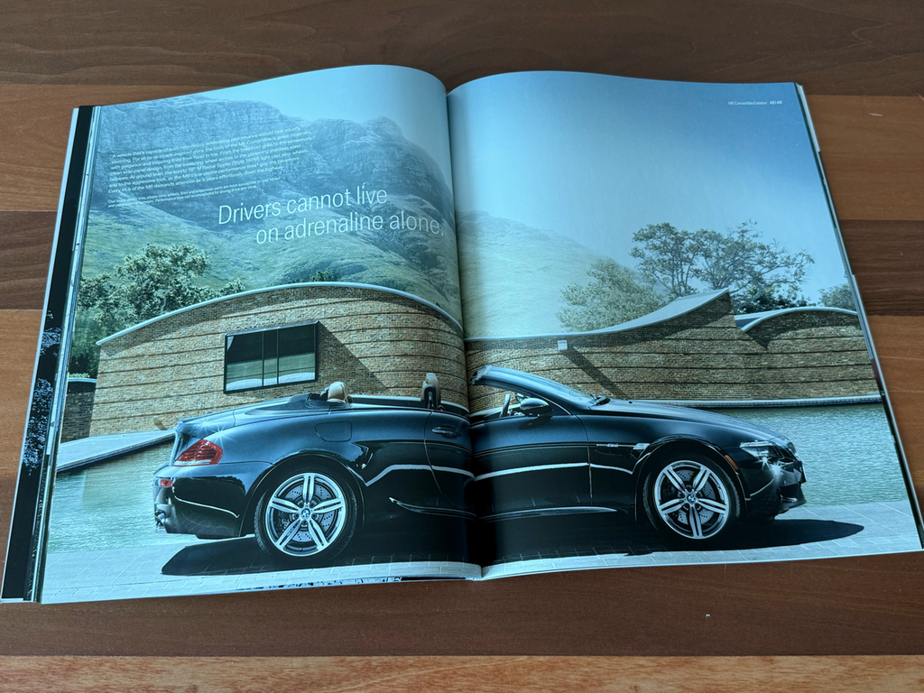 BMW-E60 M5 2008, E63 & E64 M6, 2008-Dealership-Sales-Brochure