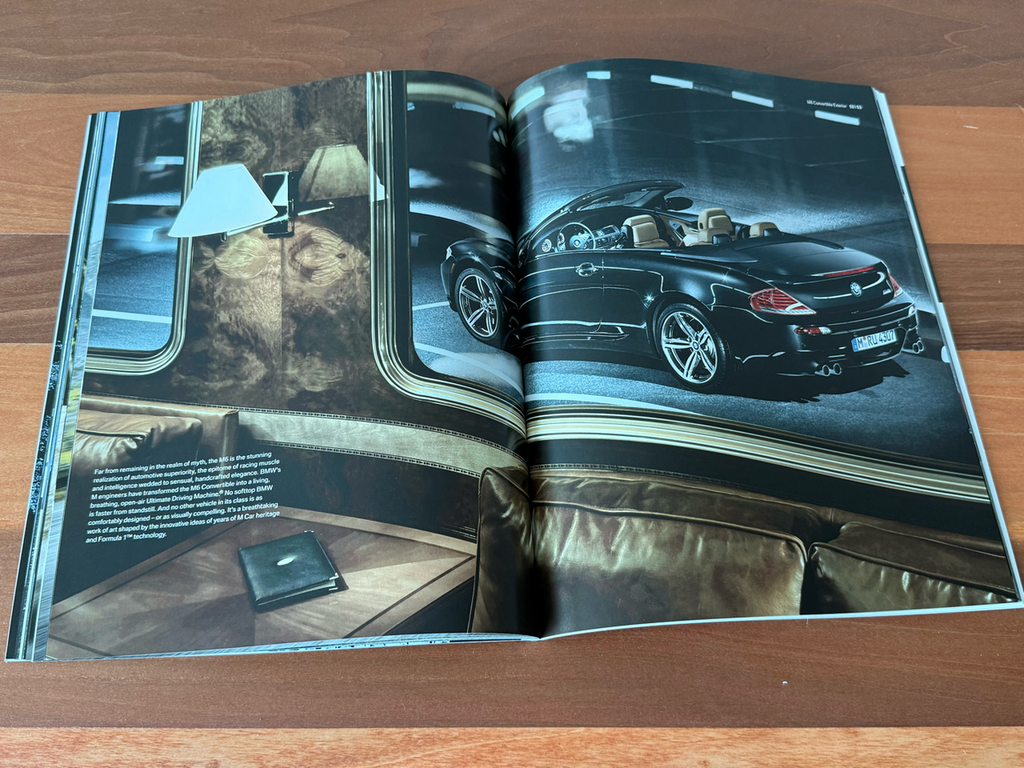 BMW-E60 M5 2008, E63 & E64 M6, 2008-Dealership-Sales-Brochure