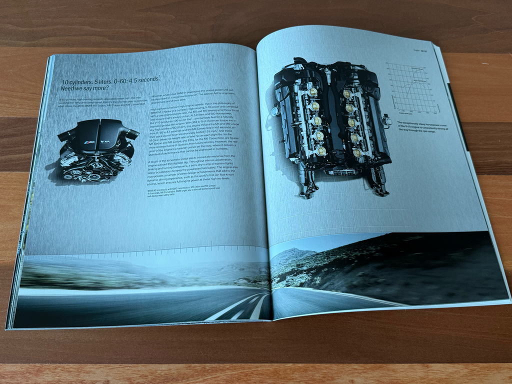 BMW-E60 M5 2008, E63 & E64 M6, 2008-Dealership-Sales-Brochure