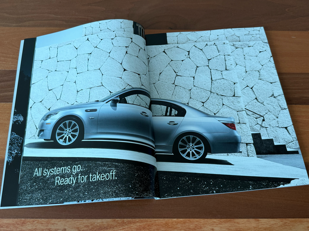 BMW-E60 M5 2008, E63 & E64 M6, 2008-Dealership-Sales-Brochure