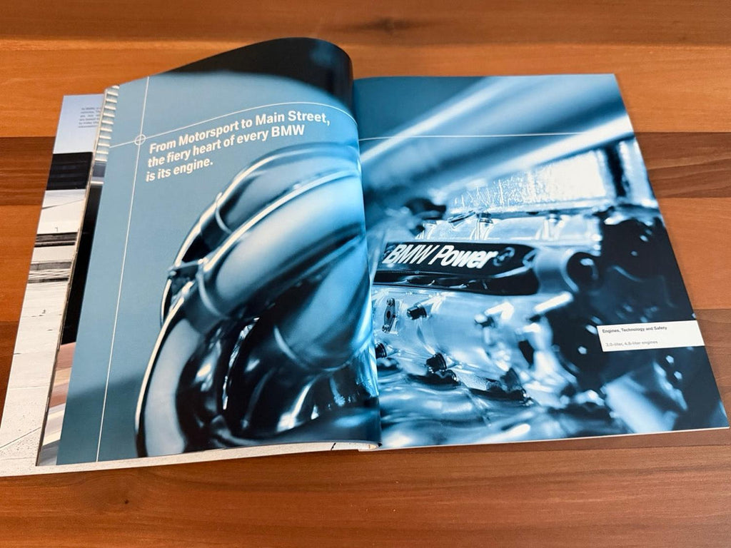 BMW-E60 Sedan, 2007-Dealership-Sales-Brochure