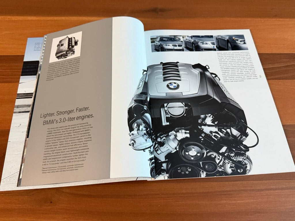 BMW-E60 Sedan, 2007-Dealership-Sales-Brochure