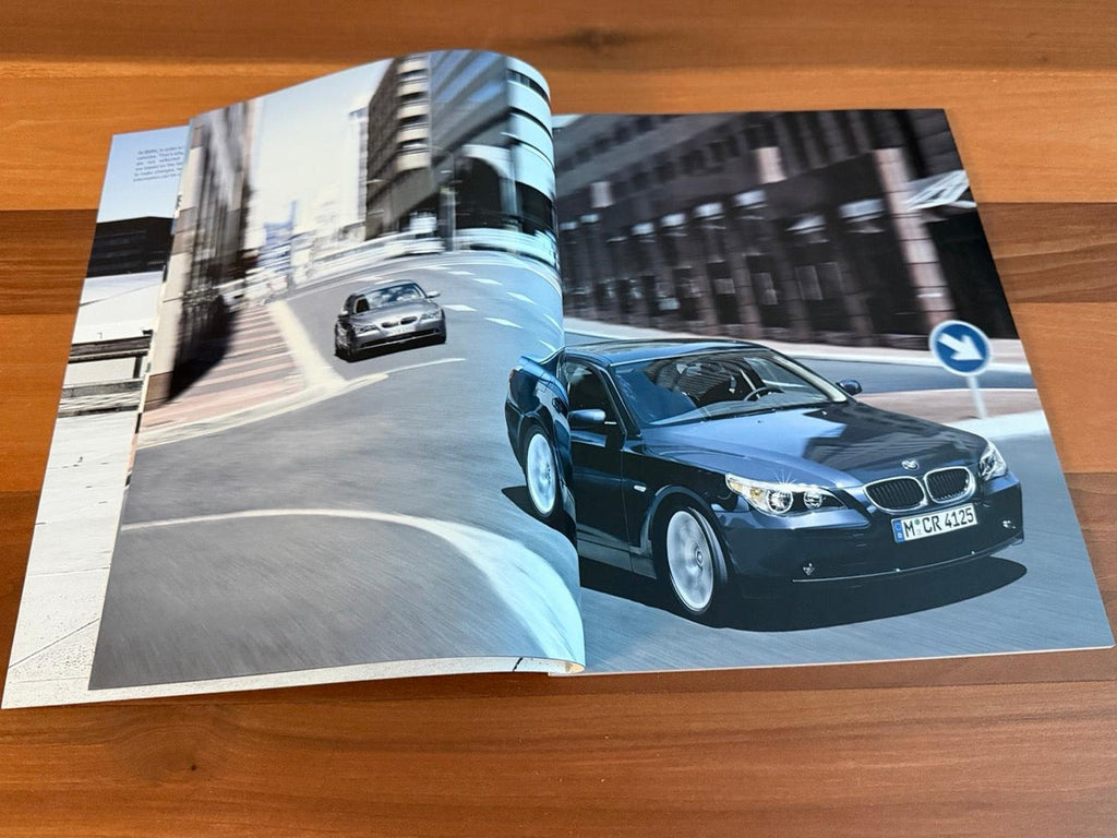 BMW-E60 Sedan, 2007-Dealership-Sales-Brochure