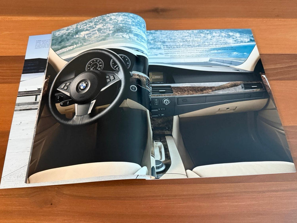 BMW-E60 Sedan, 2007-Dealership-Sales-Brochure