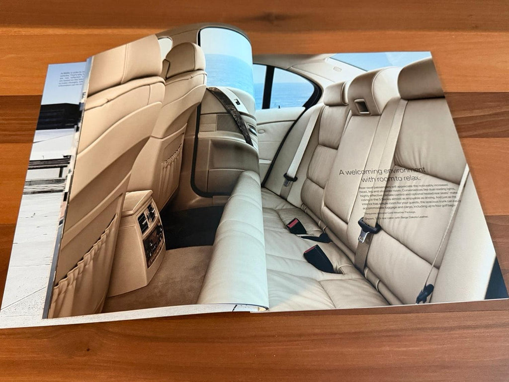 BMW-E60 Sedan, 2007-Dealership-Sales-Brochure