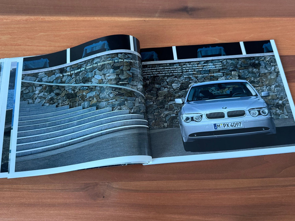 BMW-E65, E66 Sedan, 2003-Dealership-Sales-Brochure