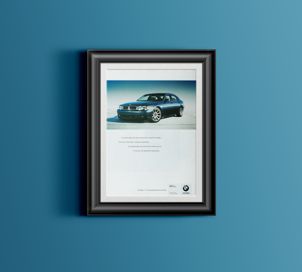 BMW-E65 You Experience Everything-Magazine-Ad