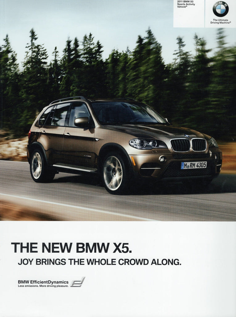 BMW-E70 X5, 2011-Dealership-Sales-Brochure