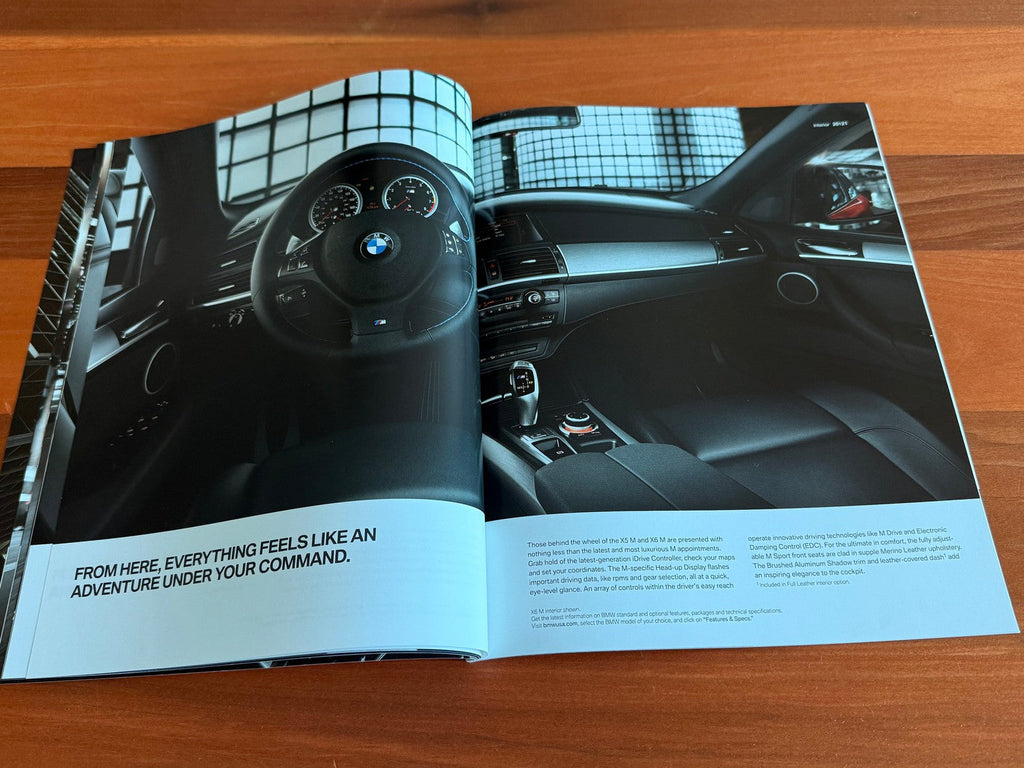 BMW-E70 X5 M E71 X6 M, 2012-Dealership-Sales-Brochure