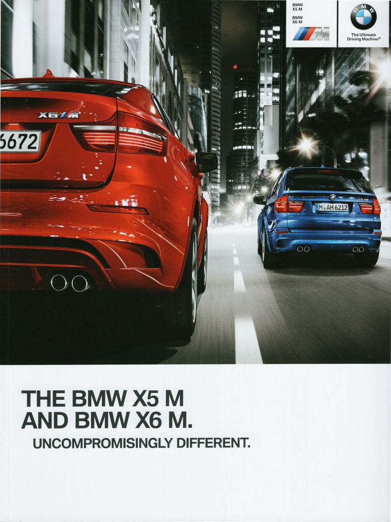 BMW-E70 X5 M E71 X6 M, 2012-Dealership-Sales-Brochure