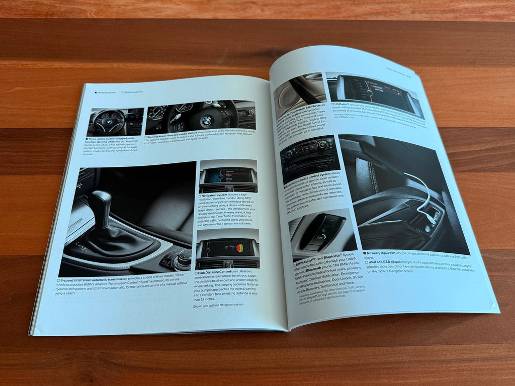 BMW-E82 Coupe, 2009-Dealership-Sales-Brochure