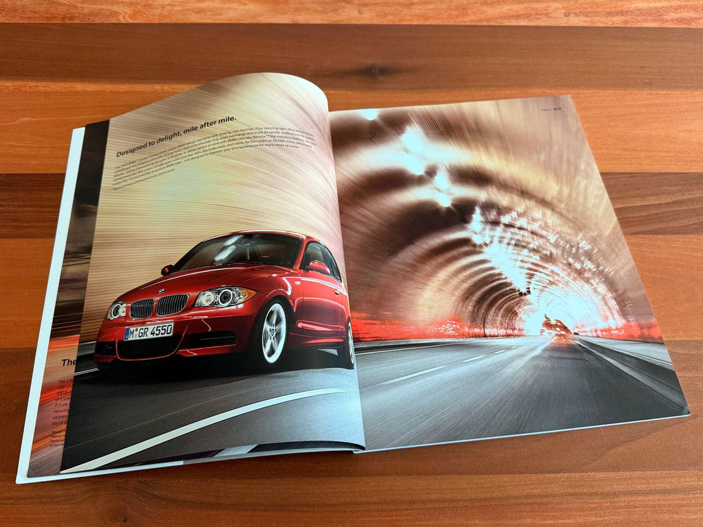 BMW-E82 Coupe, 2009-Dealership-Sales-Brochure