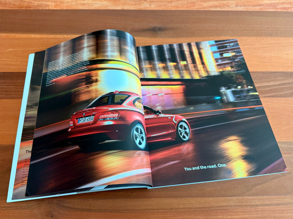 BMW-E82 Coupe, 2009-Dealership-Sales-Brochure