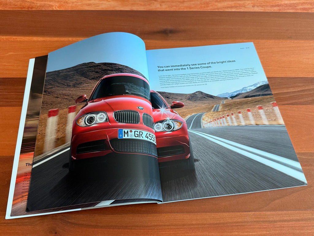 BMW-E82 Coupe, 2009-Dealership-Sales-Brochure