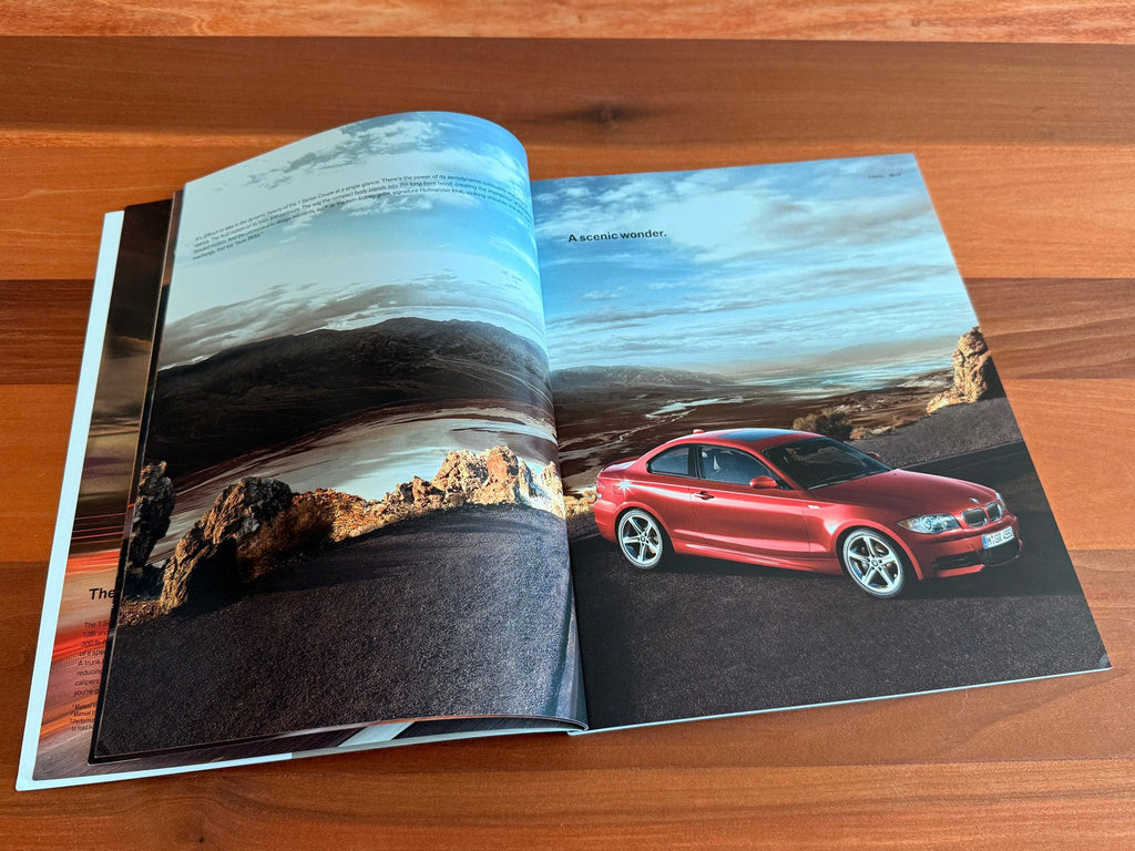 BMW-E82 Coupe, 2009-Dealership-Sales-Brochure