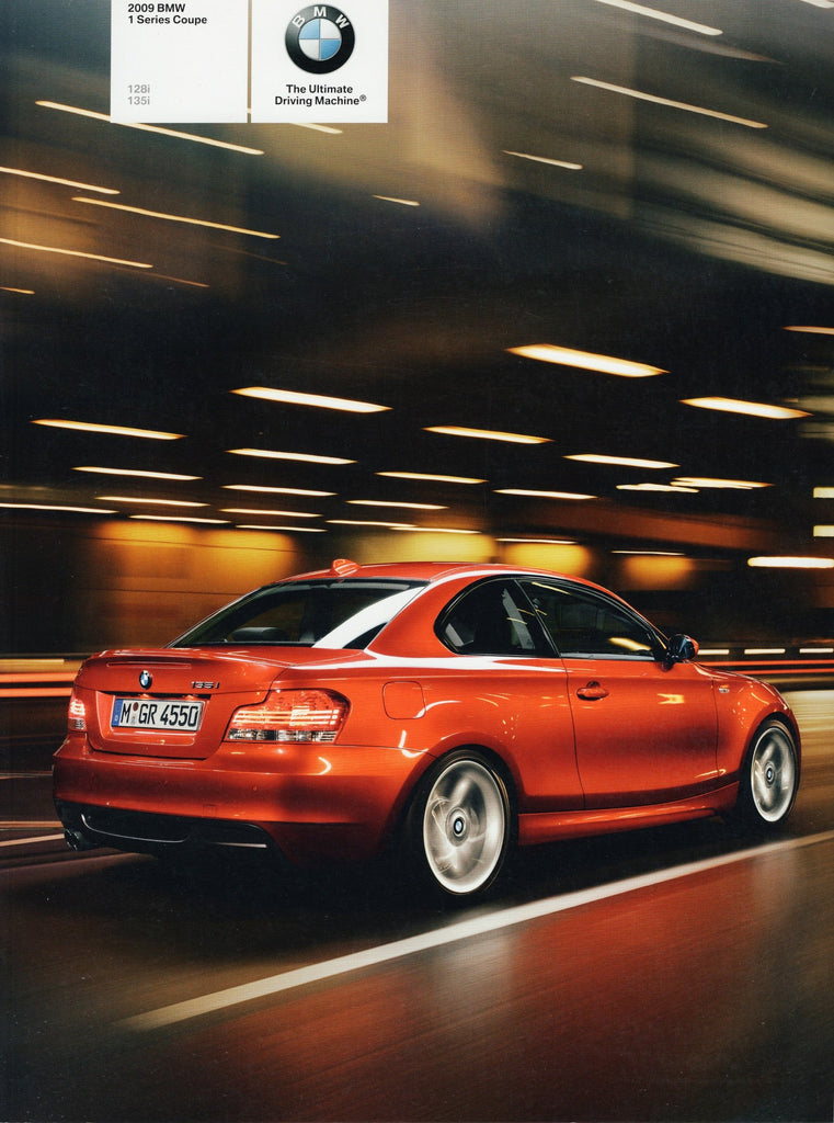 BMW-E82 Coupe, 2009-Dealership-Sales-Brochure