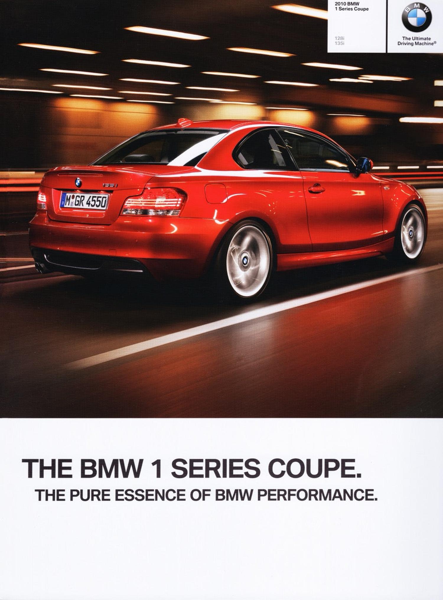 BMW-E82 Coupe, 2010-Dealership-Sales-Brochure