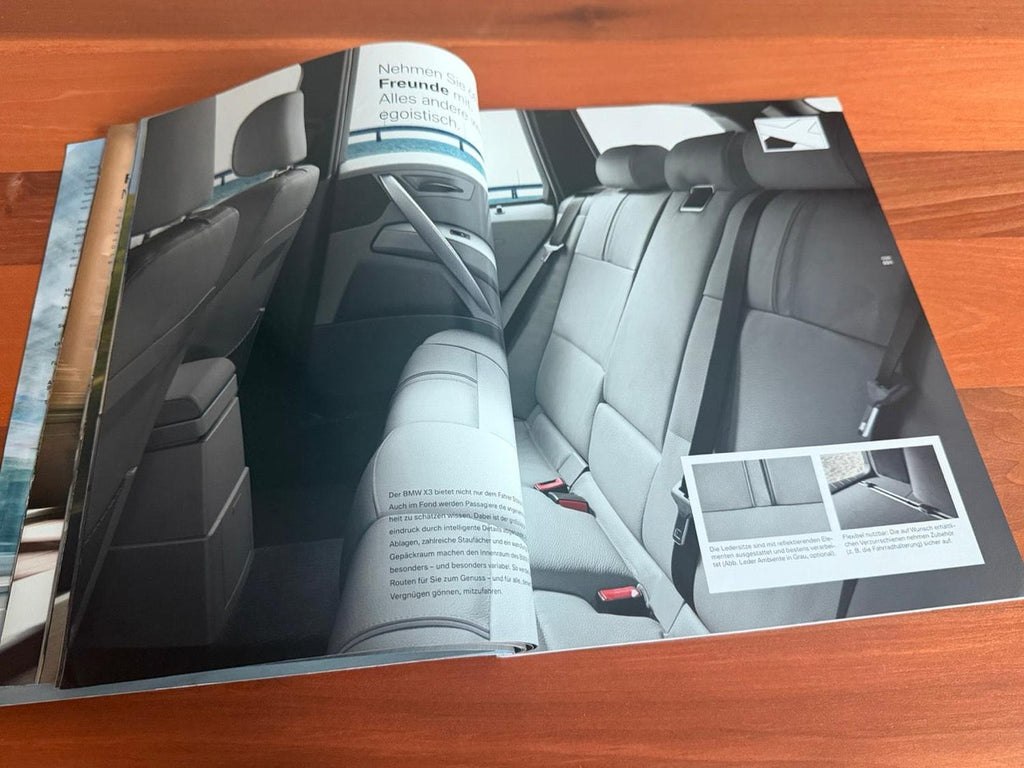BMW-E83 X3, 2005 (German)-Dealership-Brochure