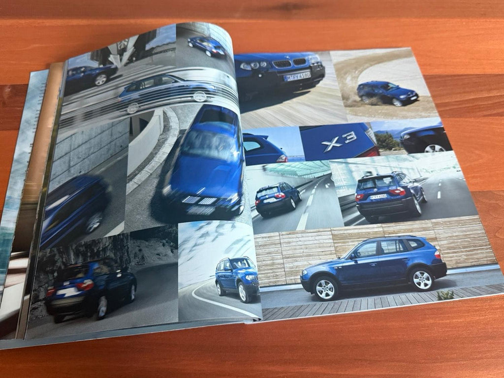 BMW-E83 X3, 2005 (German)-Dealership-Brochure
