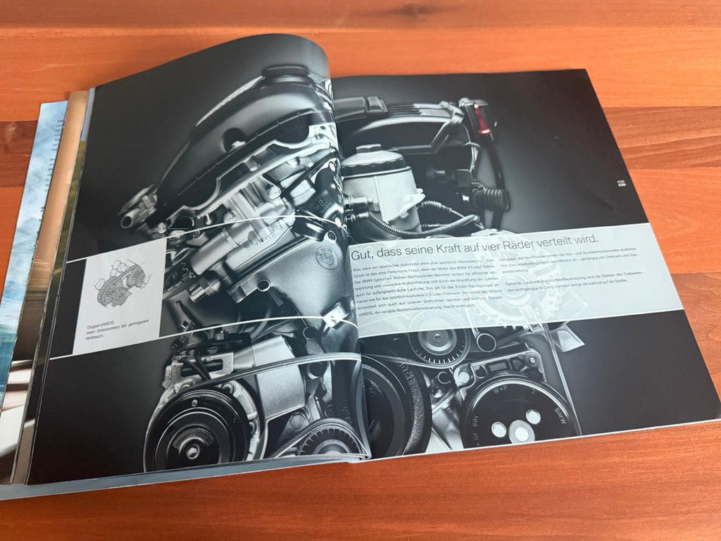 BMW-E83 X3, 2005 (German)-Dealership-Brochure