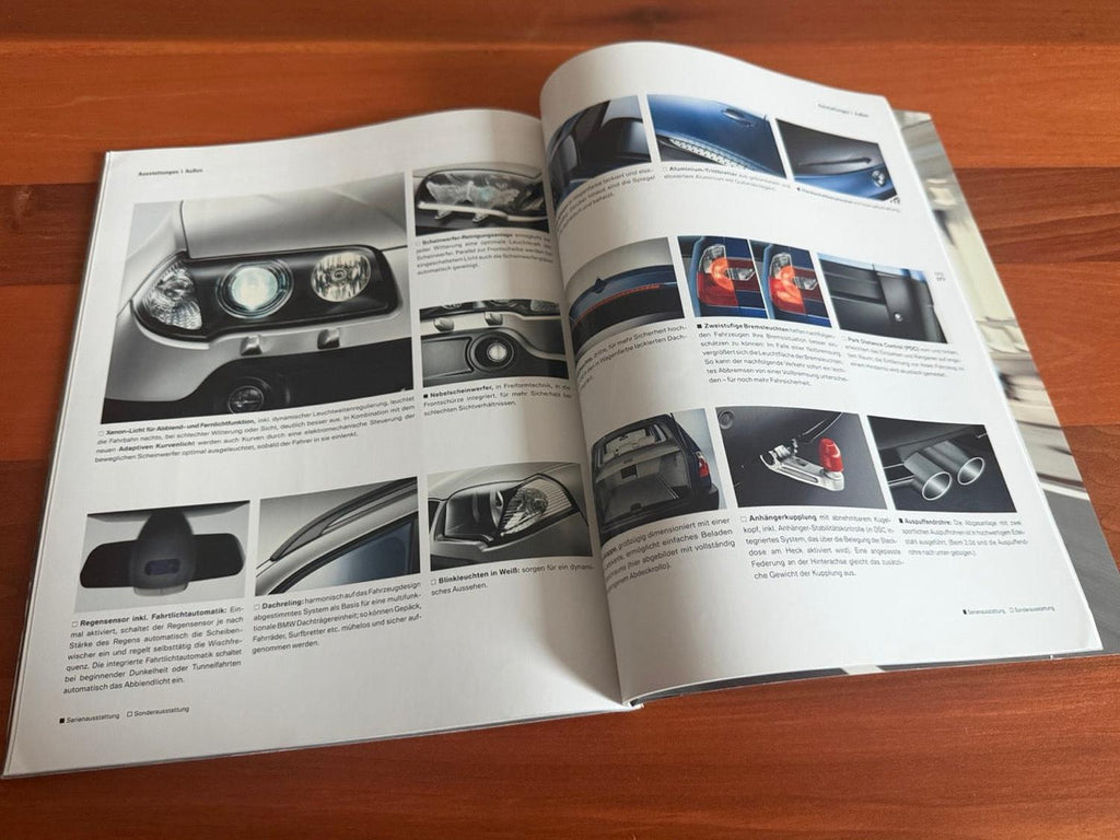 BMW-E83 X3, 2005 (German)-Dealership-Brochure