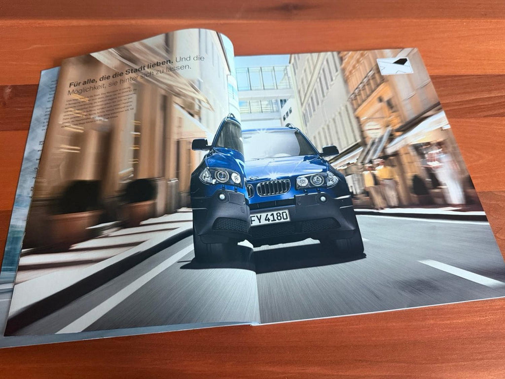 BMW-E83 X3, 2005 (German)-Dealership-Brochure