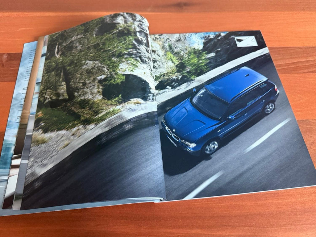 BMW-E83 X3, 2005 (German)-Dealership-Brochure