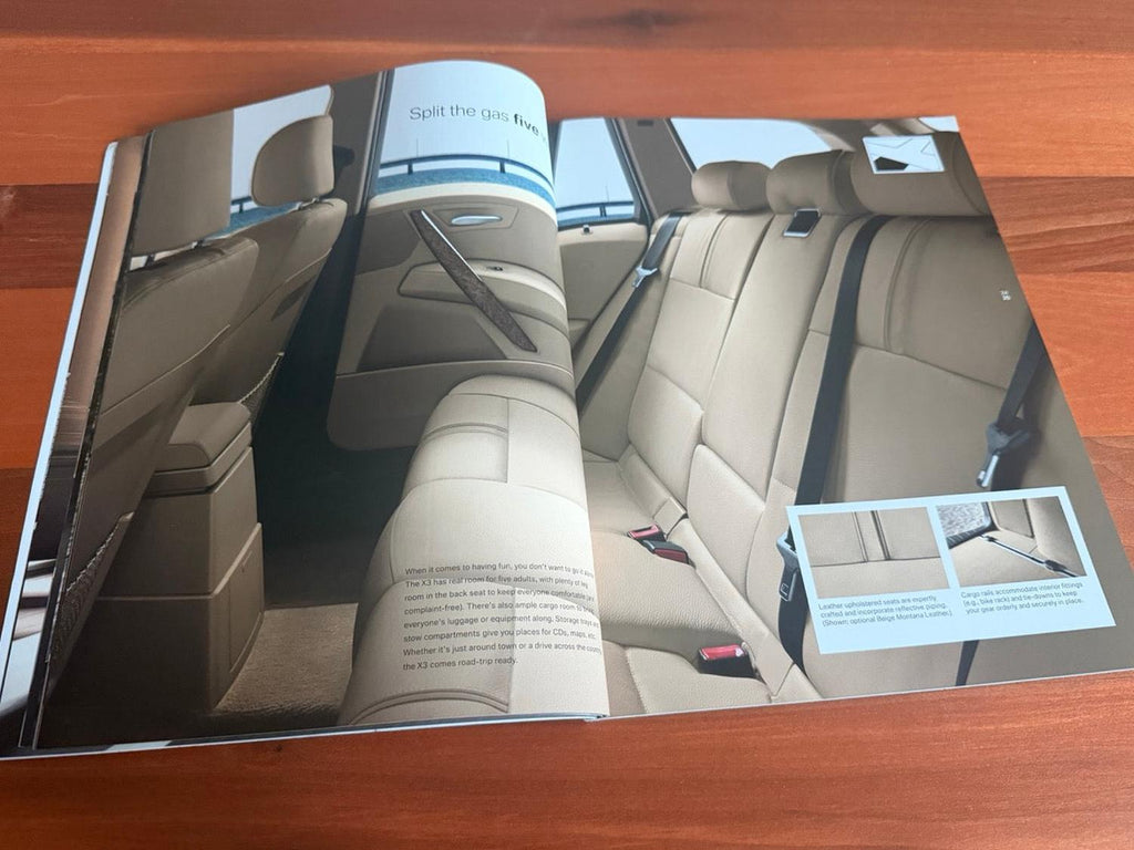BMW-E83 X3, 2006-Dealership-Brochure