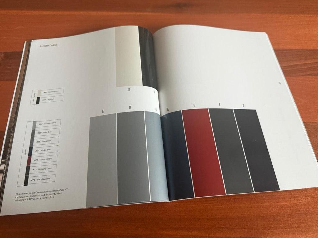 BMW-E83 X3, 2006-Dealership-Brochure