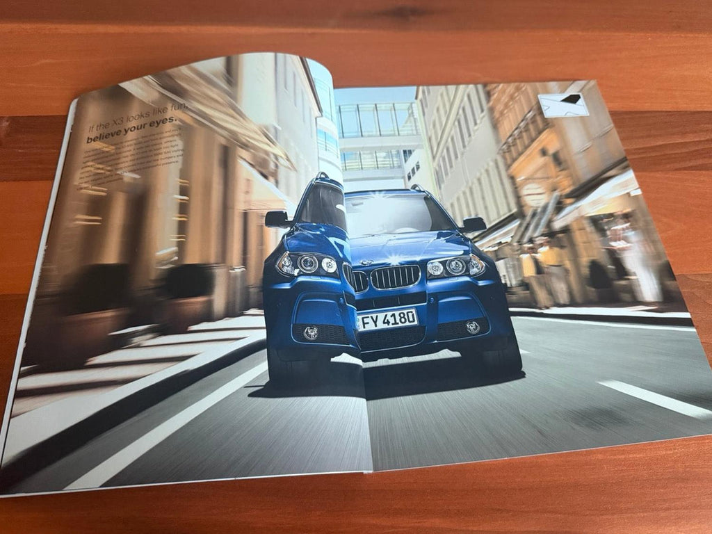 BMW-E83 X3, 2006-Dealership-Brochure