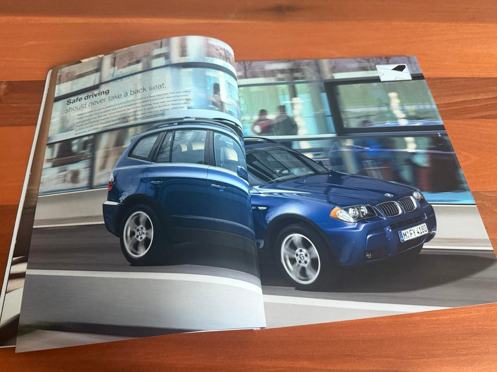 BMW-E83 X3, 2006-Dealership-Brochure