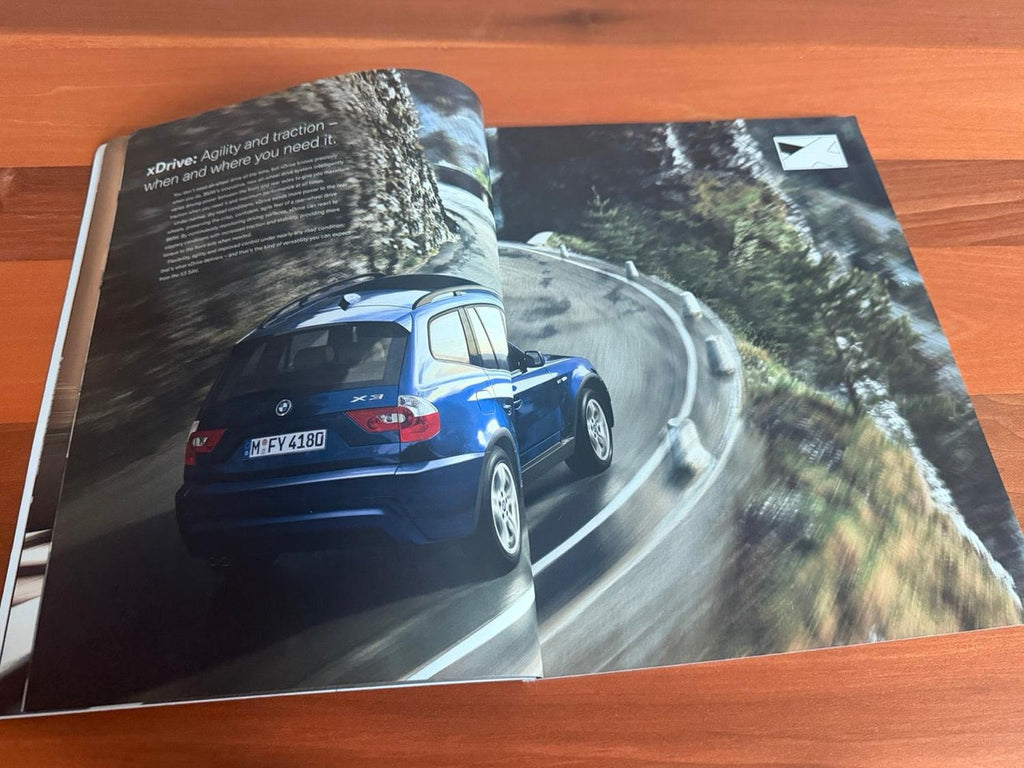 BMW-E83 X3, 2006-Dealership-Brochure