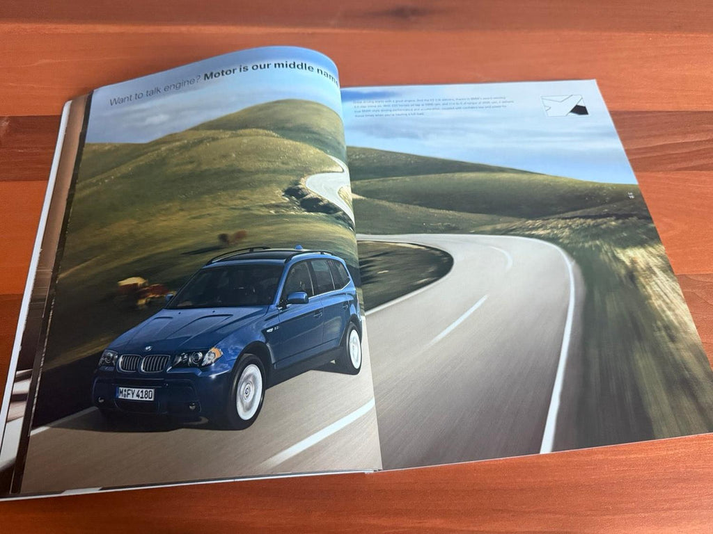 BMW-E83 X3, 2006-Dealership-Brochure